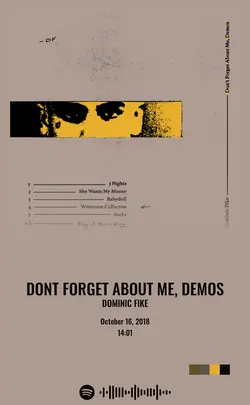 Dominic Fike - Dont Forget About Me Demos.jpg
